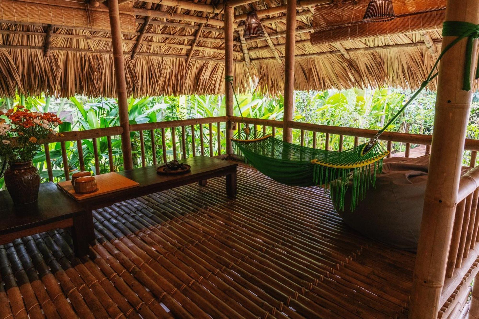 Dinh Gia Trang - Homestay & Coffee The Ruong Esterno foto