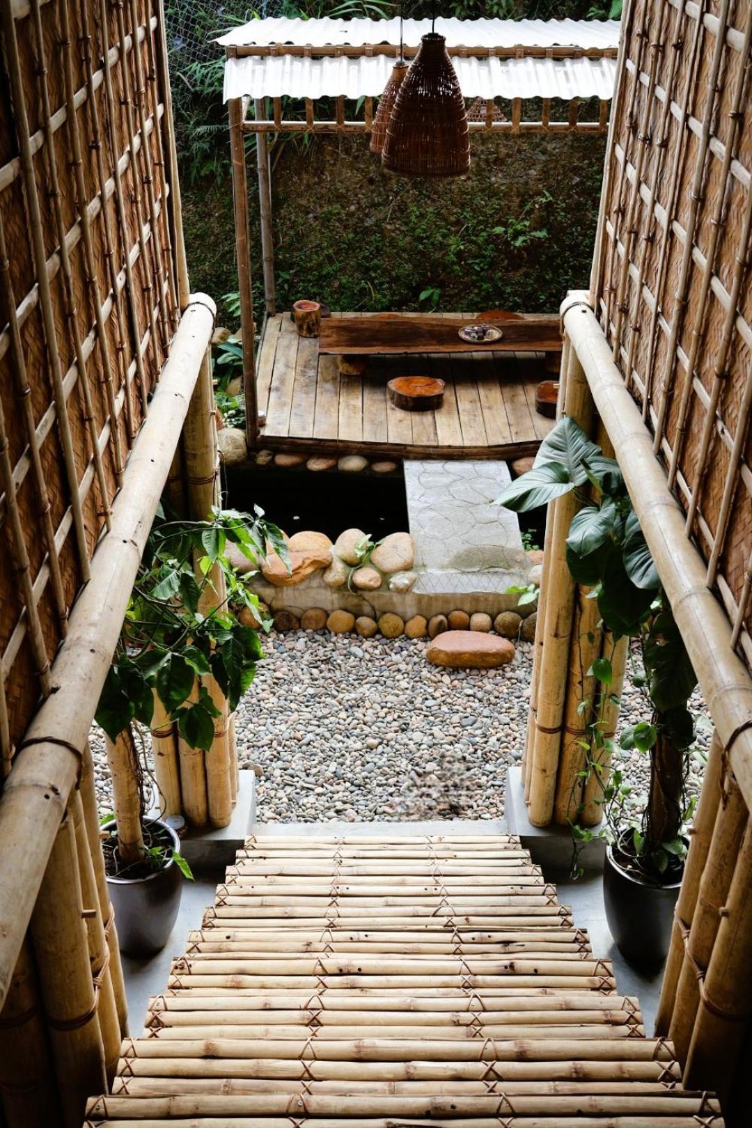 Dinh Gia Trang - Homestay & Coffee The Ruong Esterno foto