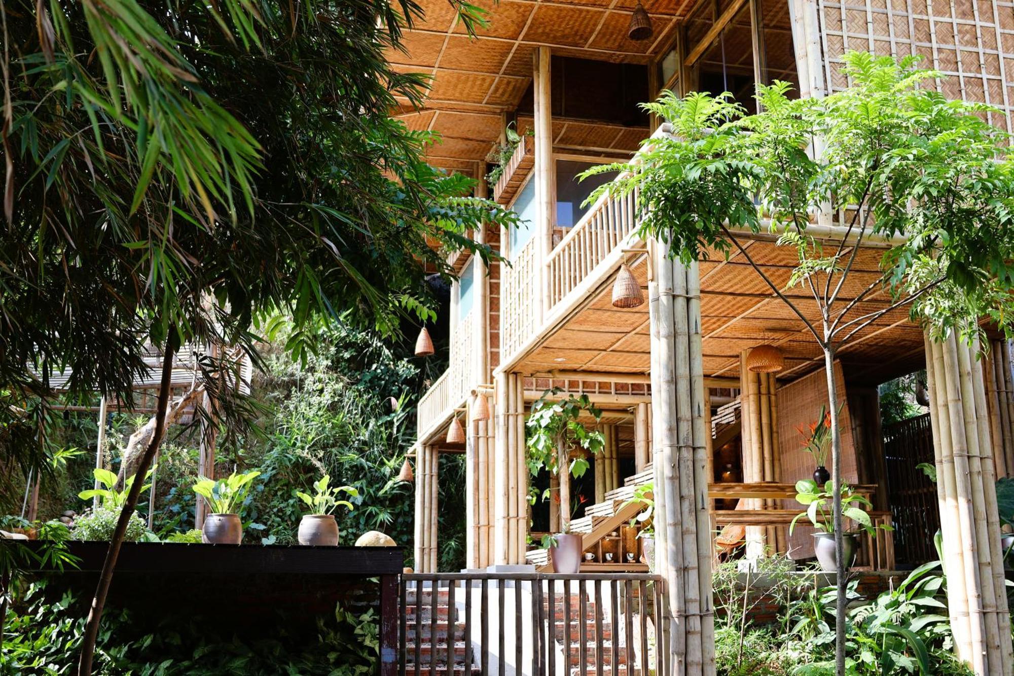 Dinh Gia Trang - Homestay & Coffee The Ruong Esterno foto